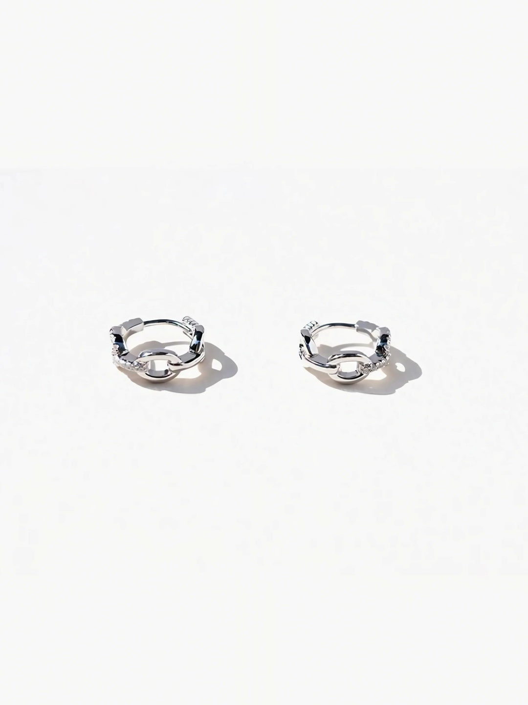 Layered Gemstone Hoop Earrings-Earrings-SoulAdorne