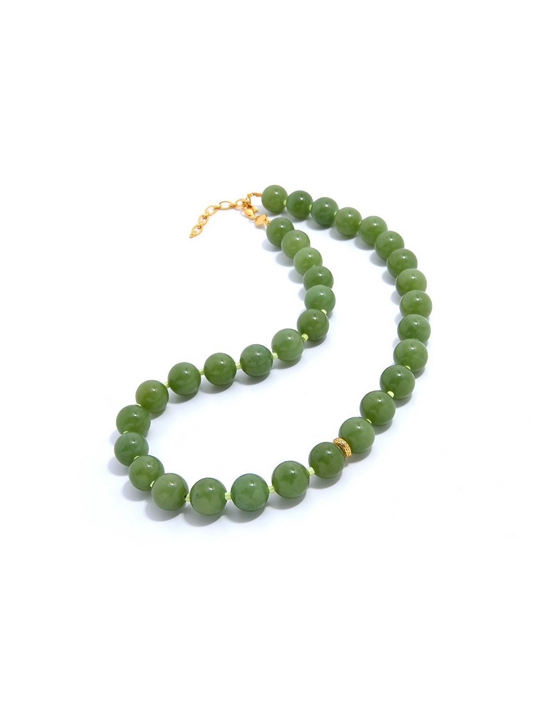 Natural Stone Bead Necklace-Necklaces-SoulAdorne