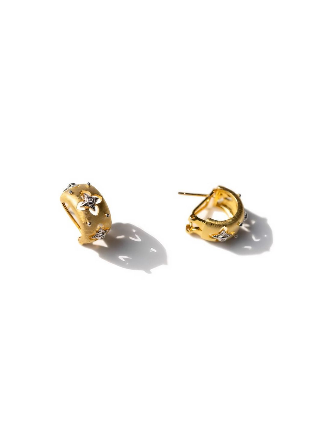 Stellar Hoop Earrings-Earrings-SoulAdorne