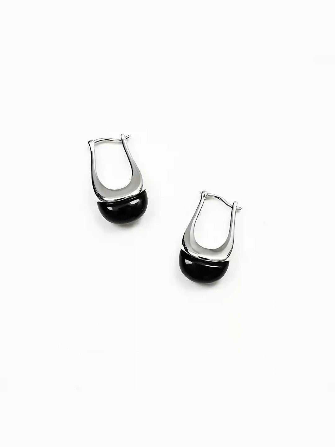 Droplet Orb Earrings-Earrings-SoulAdorne