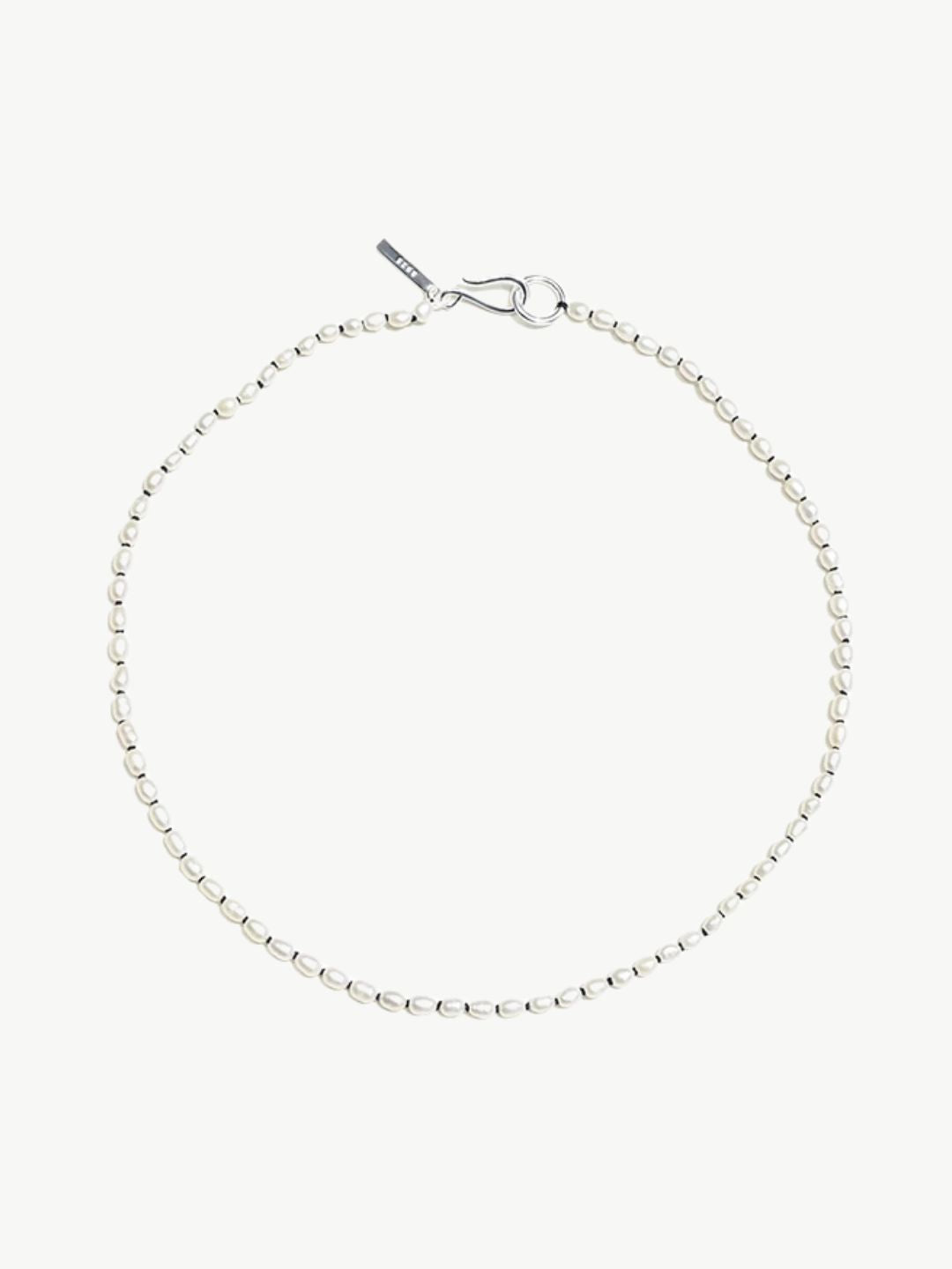 Rice Pearl Toggle Necklace-Necklaces-SoulAdorne