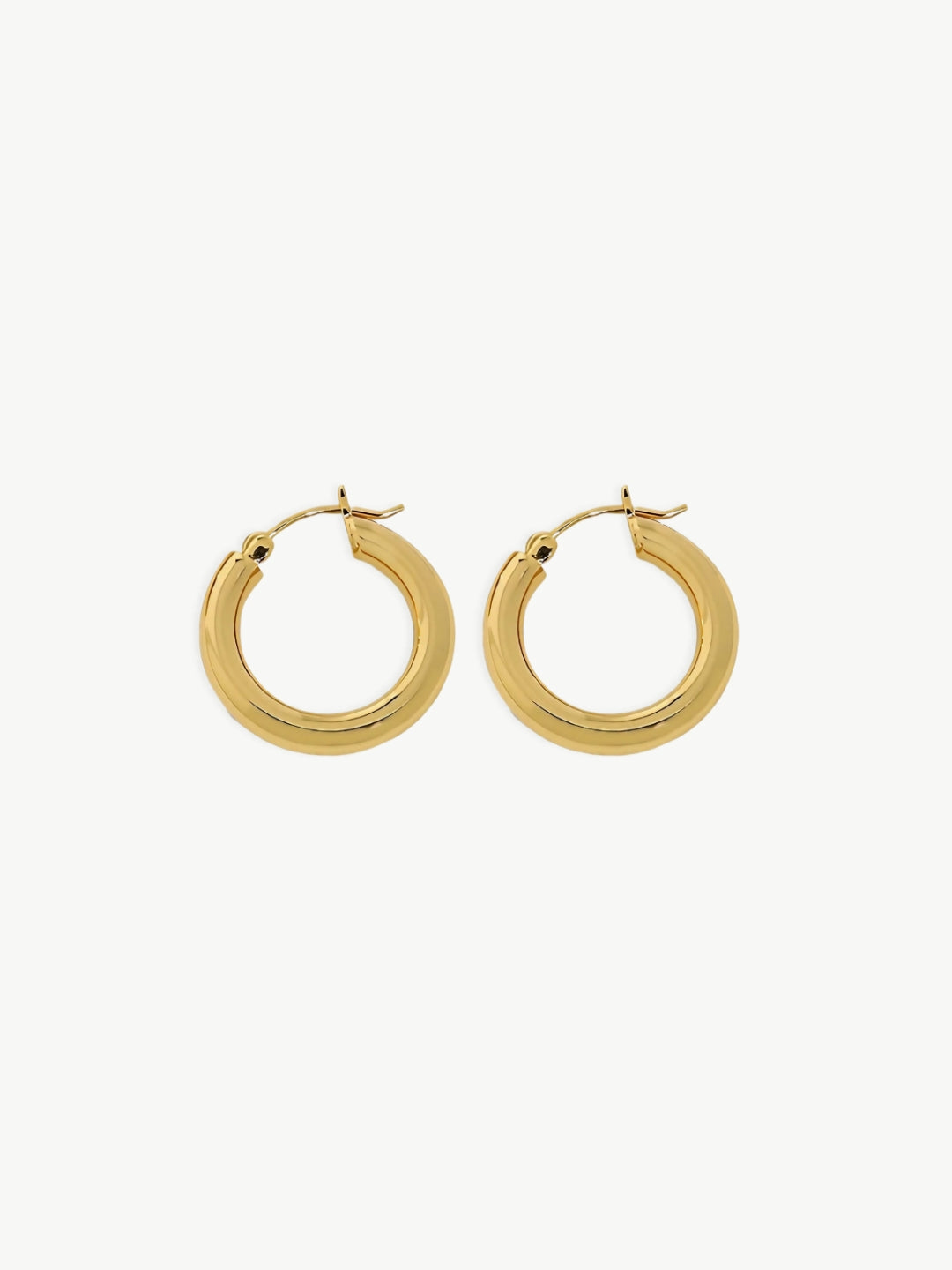 Sleek Tube Hoops-Earrings-SoulAdorne