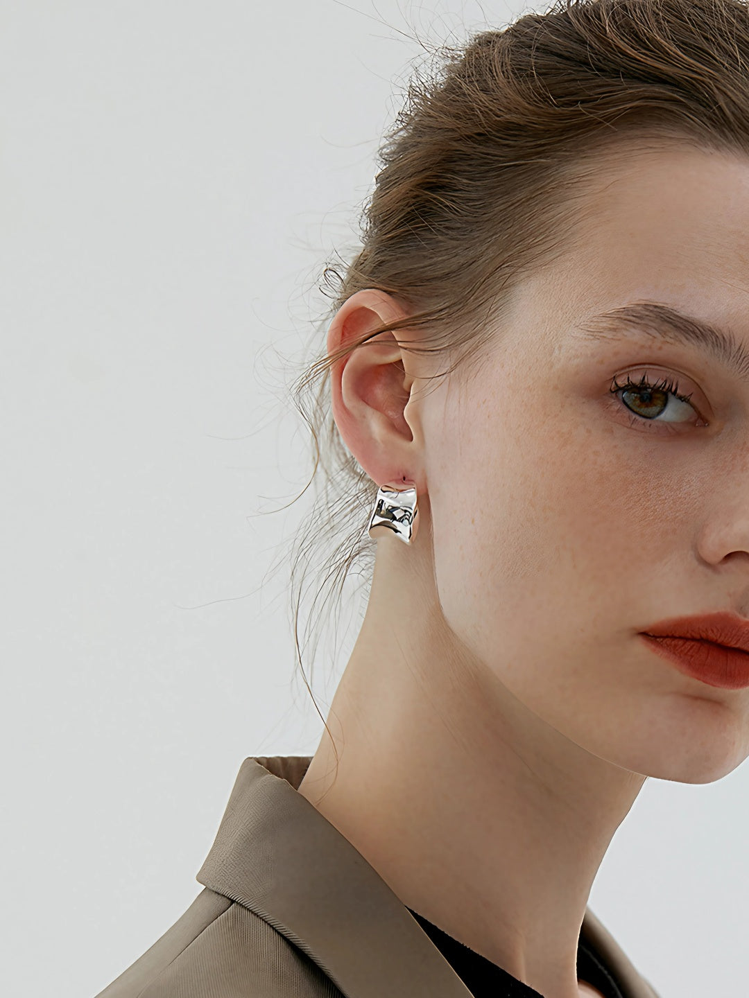 Art Hoop Earrings-Earrings-SoulAdorne