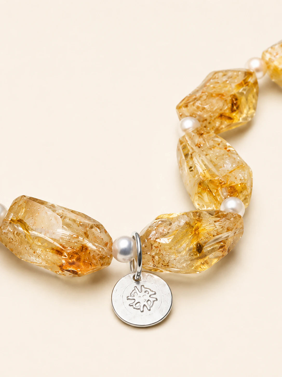 Alternate view of Citrine Mixed-Bead Bracelet