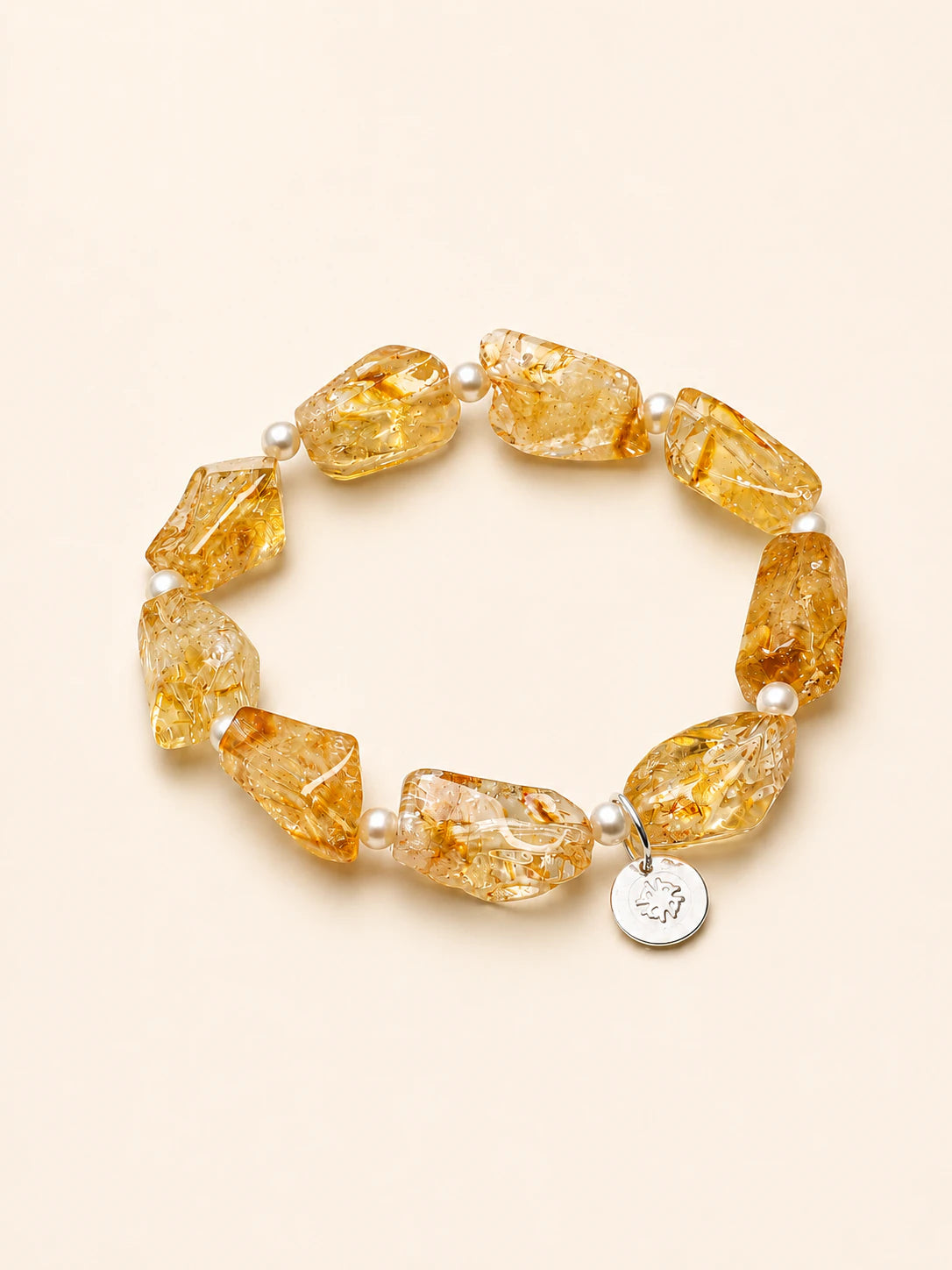 Citrine Mixed-Bead Bracelet