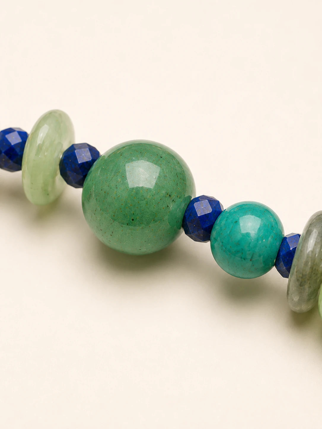 Alternate view of Multi-Gemstone Mixed-Bead Bracelet