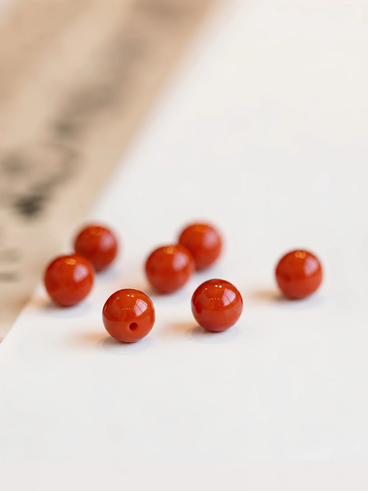 Alternate view of Red Agate Resolve Bracelet