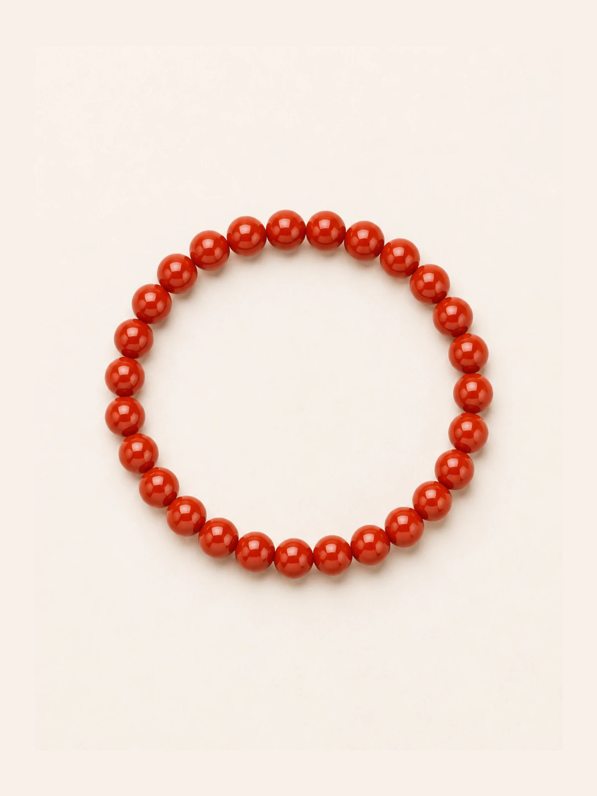 Red Agate Resolve Bracelet
