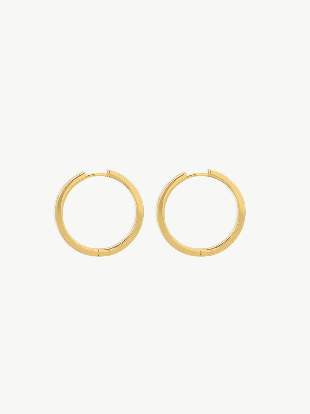 Sleek Horizon Hoops-Earrings-SoulAdorne